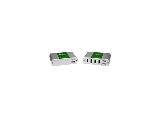 Icron Extender USB2 Tx/Rx 4-port 1xTP Max 100 m Ranger 2304 